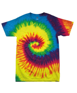 Kids tie-dye T - Rainbow